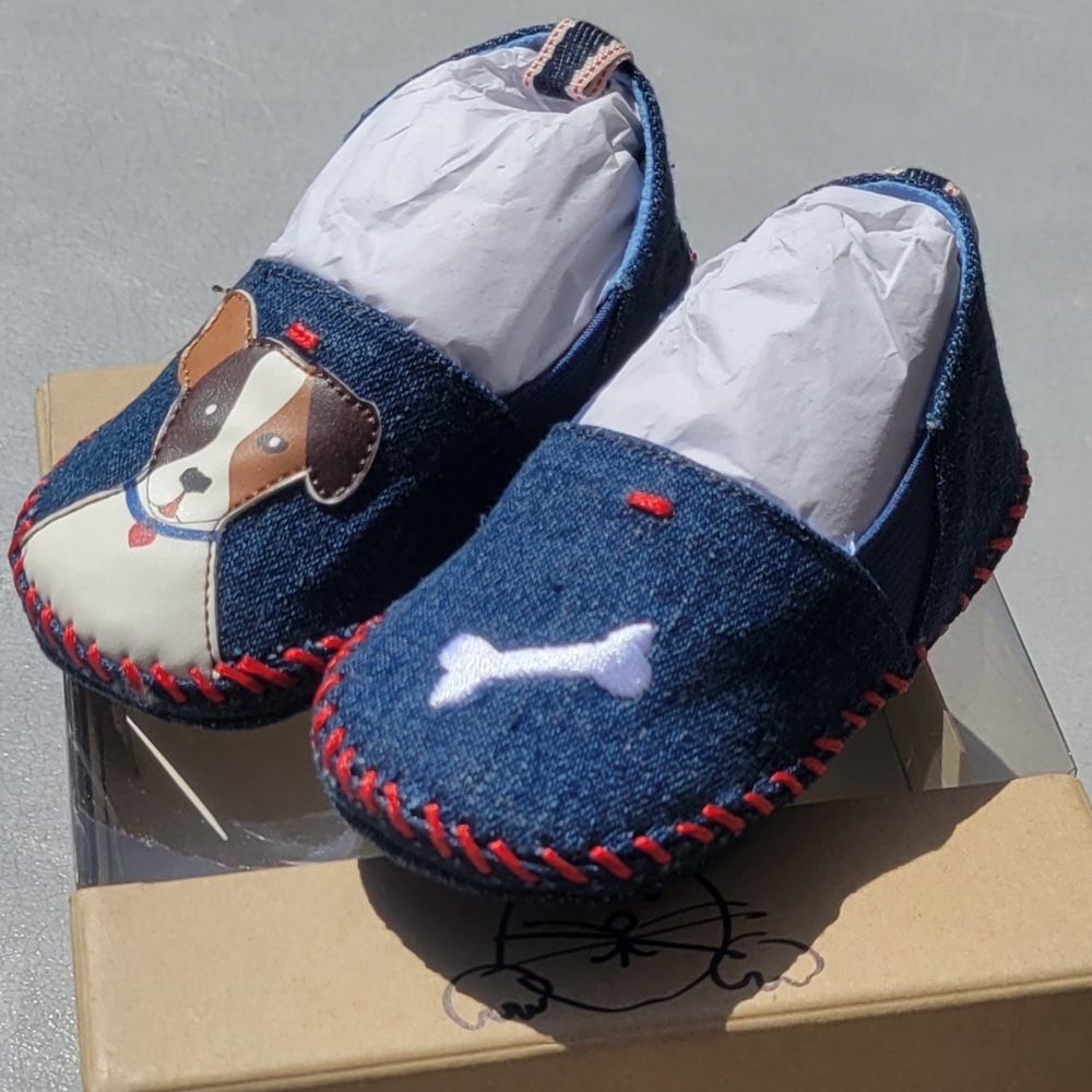 ELLEN DEGENERES DENIM BABY SHOES